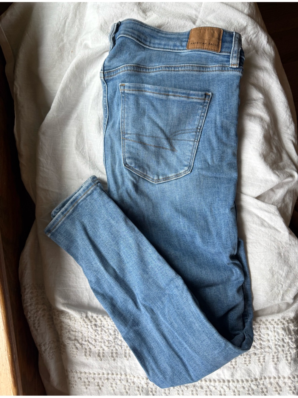 AEO women’s next level Stretch skinny jeans